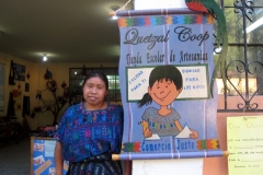 Rosa et la tienda du club quetzal